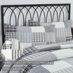 Best reviews of 🎉 VHC Brands Sawyer Mill Black King Sham 21x37 🎉