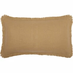 Flash Sale β VHC Brands Burlap Natural King Sham W/ Fringed Ruffle 21x37 β€οΈ