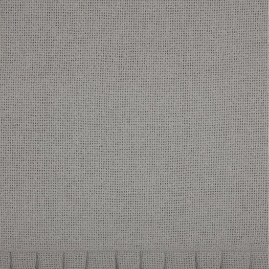 Best deal π VHC Brands Burlap Dove Grey King Sham W/ Fringed Ruffle 21x37 𧨠- Image 5