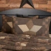 Deals ⭐ VHC Brands Farmhouse Star Sham Charcoal/dark Tan/creme ✨