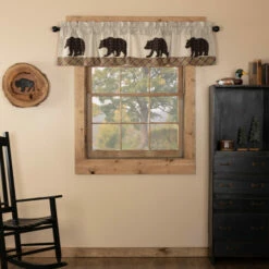 Coupon βοΈ VHC Brands Wyatt Bear Valance π―