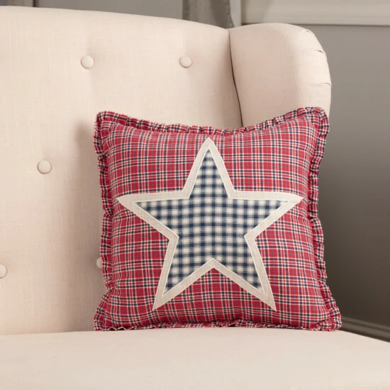 Coupon ⭐ VHC Brands Hatteras Star Pillow 12x12 ⭐