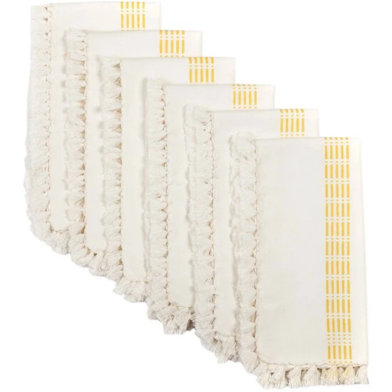 Best Sale π€© VHC Brands Madeline Napkin Set - Napkin 18x18 Poppy Red/creme π― - Image 8