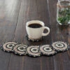 Cheapest 😍 VHC Brands Sawyer Mill Charcoal Creme Jute Coaster Set Of 6 🤩