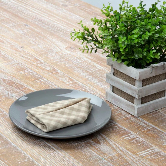 Best reviews of π VHC Brands Set Of 6 Katie Gingham Check Napkins - Napkin 18x18 Taupe/antique White π