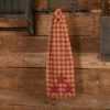 Best reviews of 🔔 VHC Brands Burgundy Star Button Loop Kitchen Towel - Kitchen Towel 6.5x18 ✔️