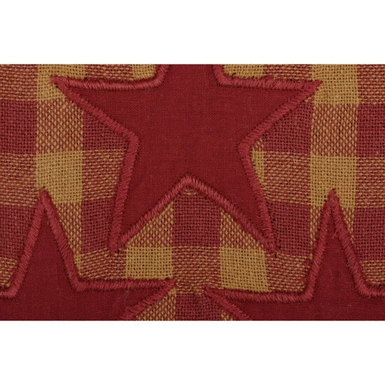 Best reviews of π VHC Brands Burgundy Star Button Loop Kitchen Towel - Kitchen Towel 6.5x18 βοΈ - Image 4