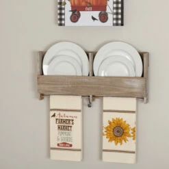 Discount β€οΈ VHC Brands Farmer's Market Harvest Muslin Unbleached Tea Towel Set Of 2 19x28 - Tea Towel 28x19 β