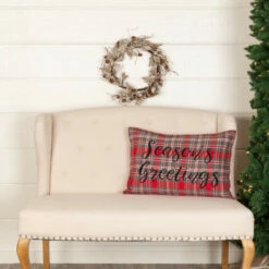 Outlet π― VHC Brands Anderson Season's Greetings Pillow 14x22 π€©