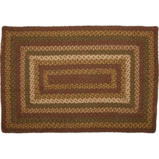New ✔️ VHC Brands Tea Cabin Jute Rug Rect W/ Pad 20x30 - 20" X 30" ✨ - Image 3