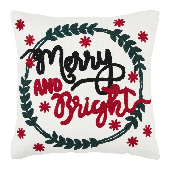 Top 10 βοΈ VHC Brands Black Plaid Merry & Bright Pillow 18x18 π - Image 2