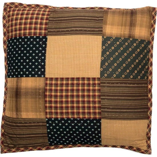 Cheap π VHC Brands Patriotic Patch Quilted Pillow 16x16 β¨ - Image 2