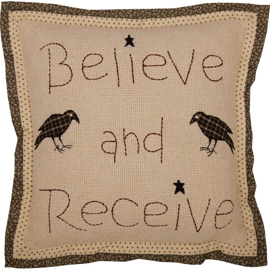 Top 10 ⭐ VHC Brands Kettle Grove Believe And Receive Pillow 12x12 ⭐ - Image 2