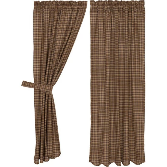 Best Pirce π VHC Brands Prescott Short Panel Scalloped Set Of 2 63x36 - Short Panel 63x36 π - Image 2