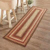 Promo 😉 VHC Brands Ginger Spice Jute Rug/Runner Rect W/ Pad 22x72 - 2' X 6' Runner 😀
