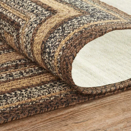 Hot Sale π― VHC Brands Espresso Jute Rug/Runner Rect W/ Pad 22x72 - 2' X 6' Runner π - Image 3